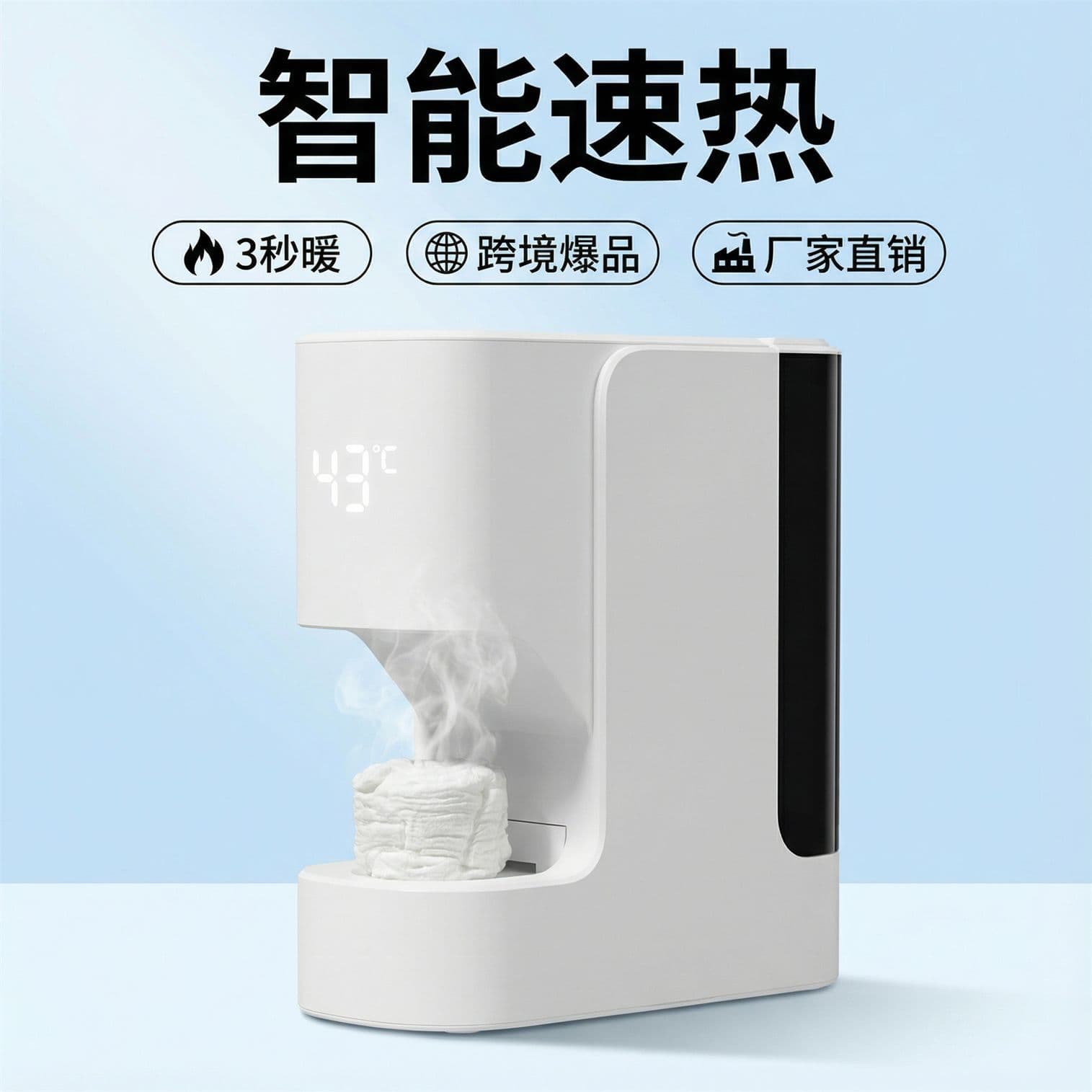 Towel machine heater temperature adjustment constant temperature disposable compressed towel face towel smart wet paper towel machine heater bucket