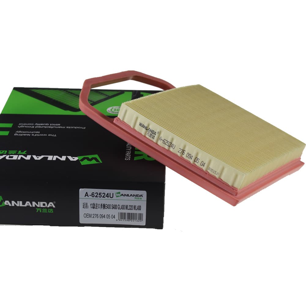Car air filter suitable for imported Mercedes-Benz E400 E320 ML400 series air filter air grid