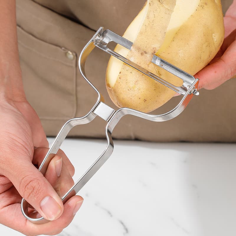 Peeler Peeling Knife Stainless Steel Peeling Knife Fruit Potato Peeling Knife Kitchen Planer Vegetables and Fruits Multi-purpose Planer