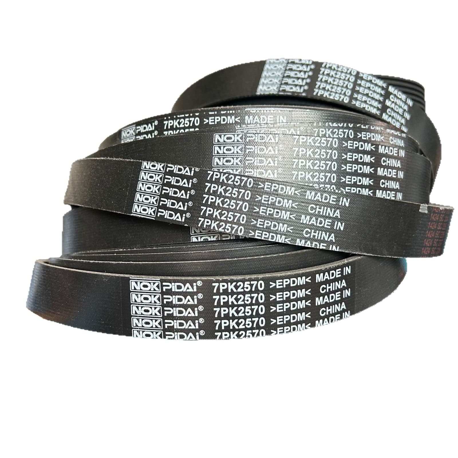 7PK2570 / Automotive Serpentine Belt / Multi-Rib Belt / PK Belt / Alternator Belt