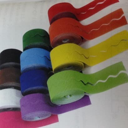 Kindergarten Art Educational DIY Colored Corrugated Paper Headband, Decorative Paper, Colored Roll Paper