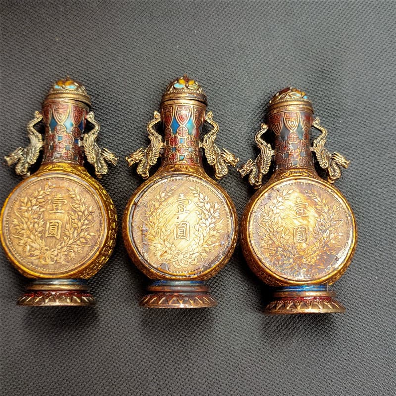 Antique-style craft snuff bottles wholesale for literary and collectible items