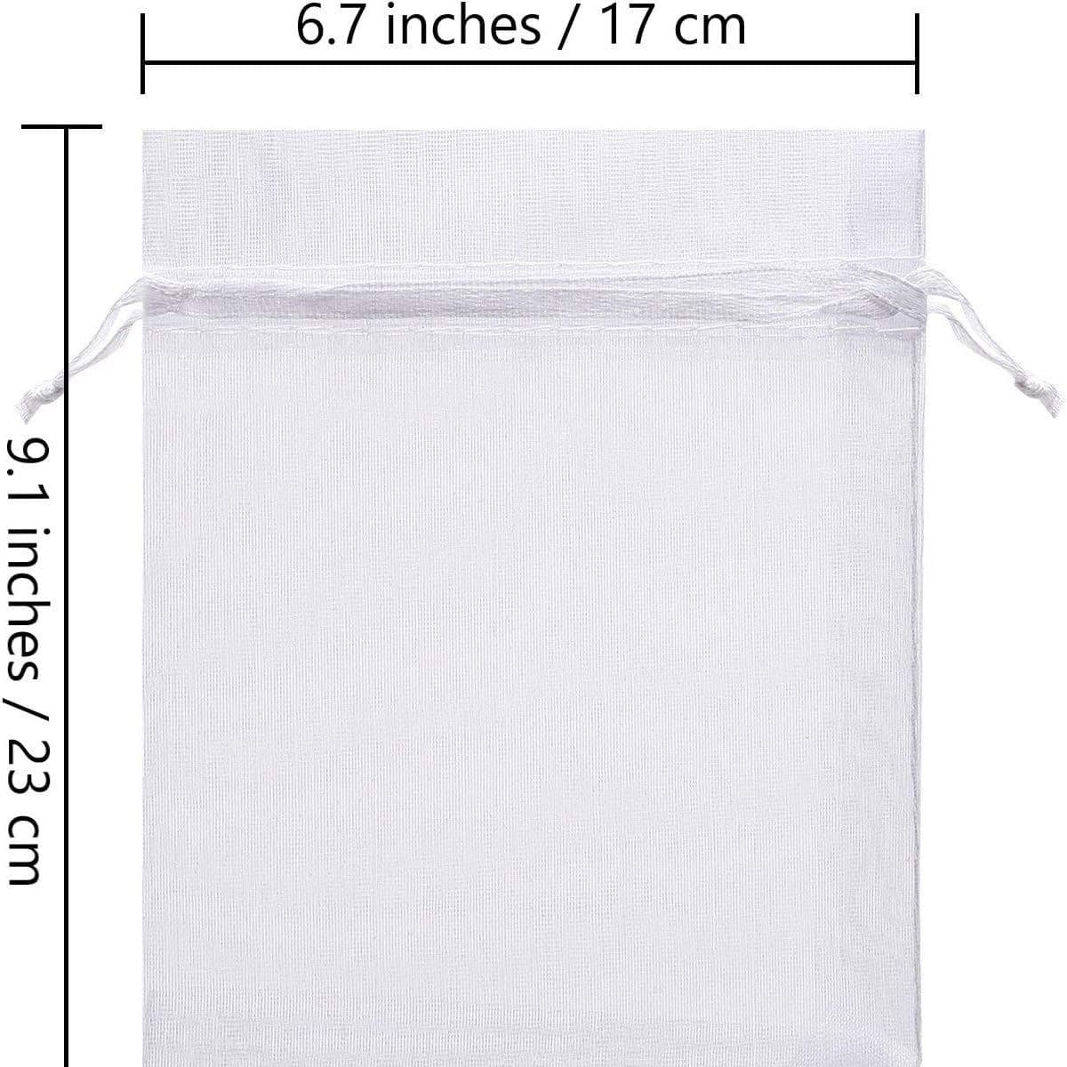Mesh Bag Stock Wholesale Solid Organza Candy Drawstring Bag Cosmetic Gift Jewelry Packaging Mesh Bag