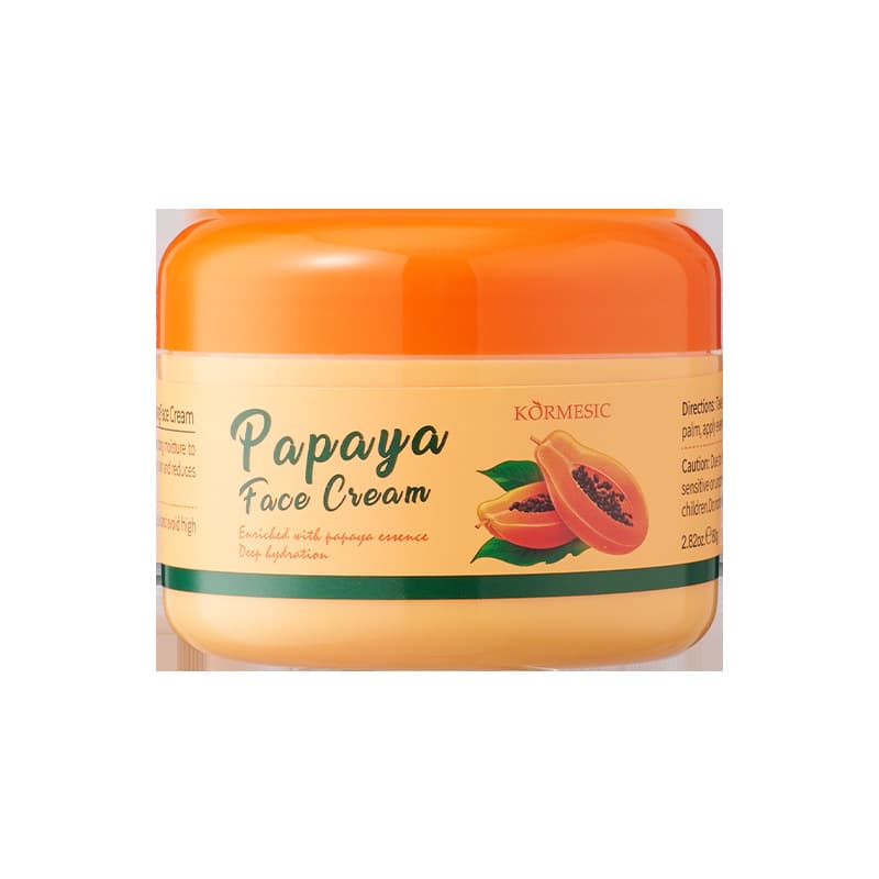 KORMESIC Papaya Hydrating Facial Cream - Full English Labeling, Cross-border Manufacturer Wholesale