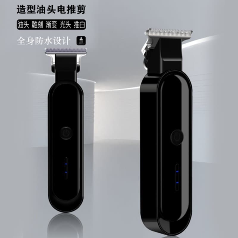 Waterproof Hair Clipper Trimmer Shaver Electric Hair Cutter Retro Engraving Bald Head Home Electric Clipper