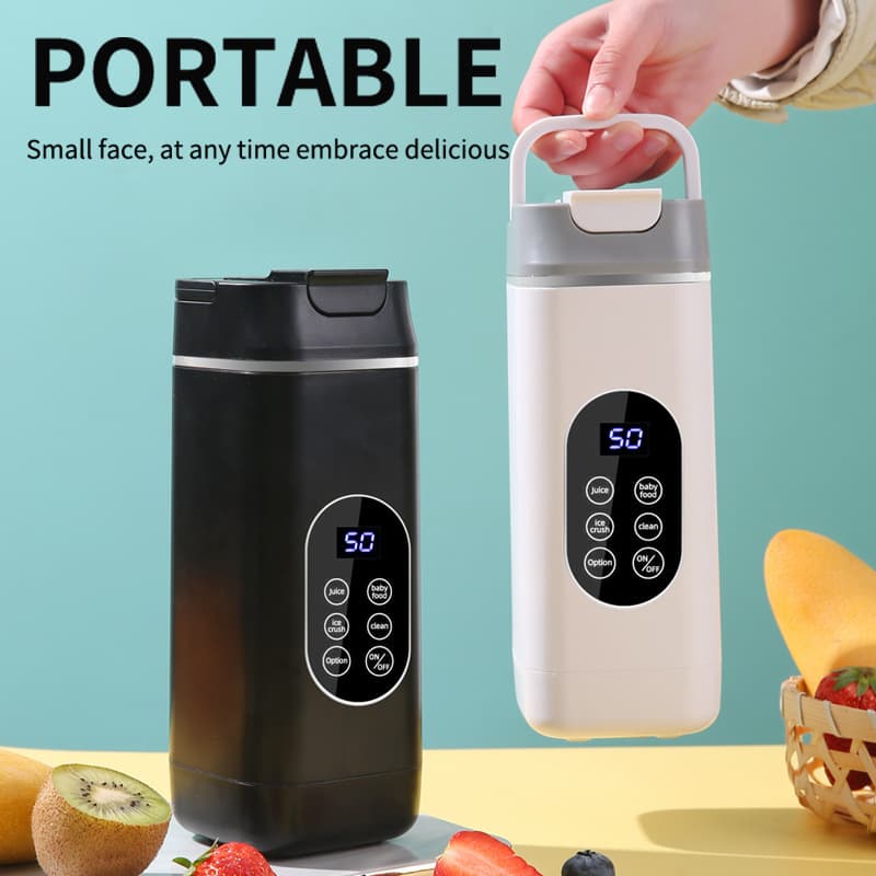 New Cross-Border 12-Blade Home Mini Juicer Cup, Electric Blender Outdoor Portable Juice Machine