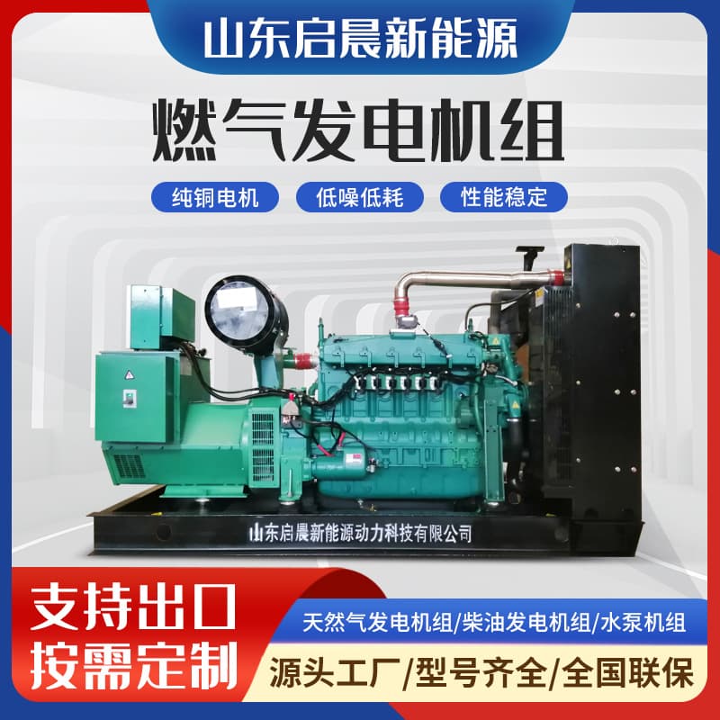 Yuchai 200KW biogas generator set, 300kw copper-core associated gas generator for farms/distilleries