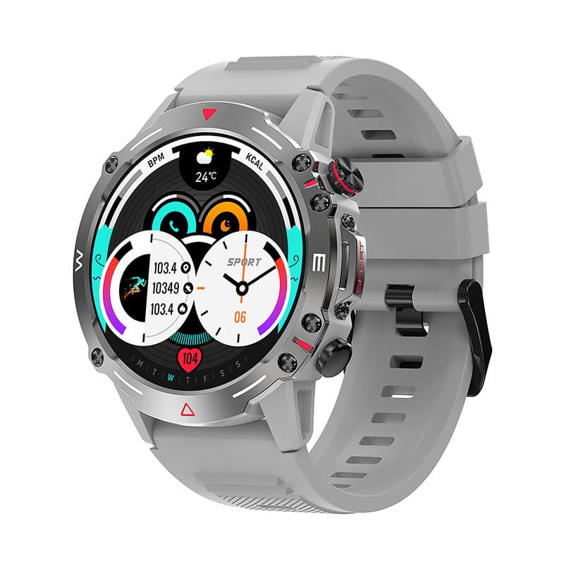 New HK87 Bluetooth Call Smart Watch, Rugged, Customizable Watch Face, Heart Rate, Blood Pressure, Music Smart Watch