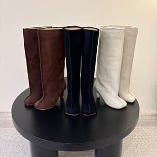 Retro Mid-Heel Boots Tall Boots Women 2026 Autumn/Winter New Simple Versatile Knight Boots Classic Personality Tall Boots