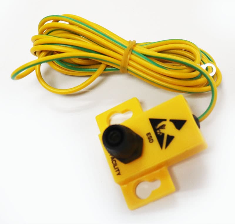 Yellow Grounding Socket, EPA Equipment Component, Banana Plug, Earth Facility Brackets 4mm Banana