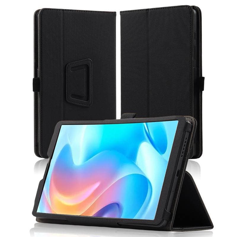 Compatible with Oscal Pad 5 Case 8.68 Inch Tablet Leather Cover Hand Strap PU Keyboard Bag Pad 5 Kids