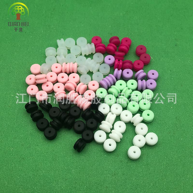 Manufacturer Direct Shipping of Silicone Wire Sleeves, Silicone Wire Rings, Waterproof and Dustproof Wire Sleeves, Power Cord Protection Rings