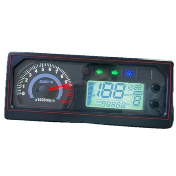 Motorcycle instrument panel modification CBT125 series, Honda series digital display scooter instrument panel.