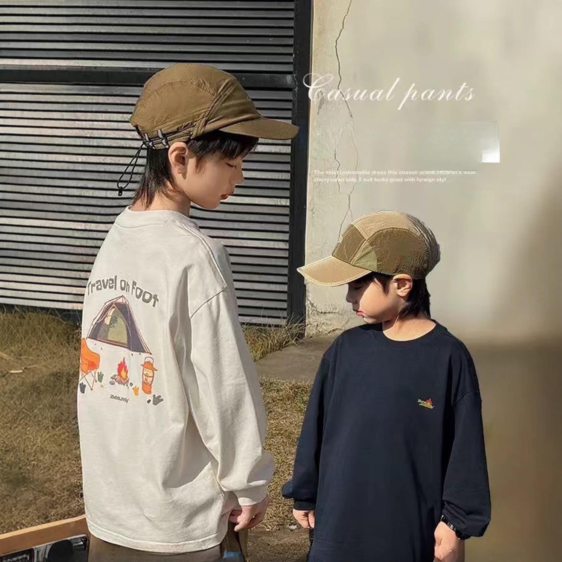 Cross-Border Popular Children's Clothing Boys' Long-Sleeve T-Shirt Spring and Autumn 2026 New Model Kids' Pure Cotton Versatile Top