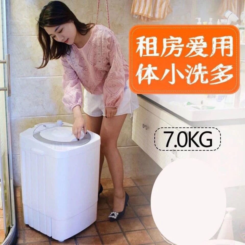 Large-Capacity Mini Washing Machine, Small Household Single-Tub Single-Cylinder Semi-Automatic Washing and Drying Dual-Purpose, Free Shipping, Carefully Selected Wholesale