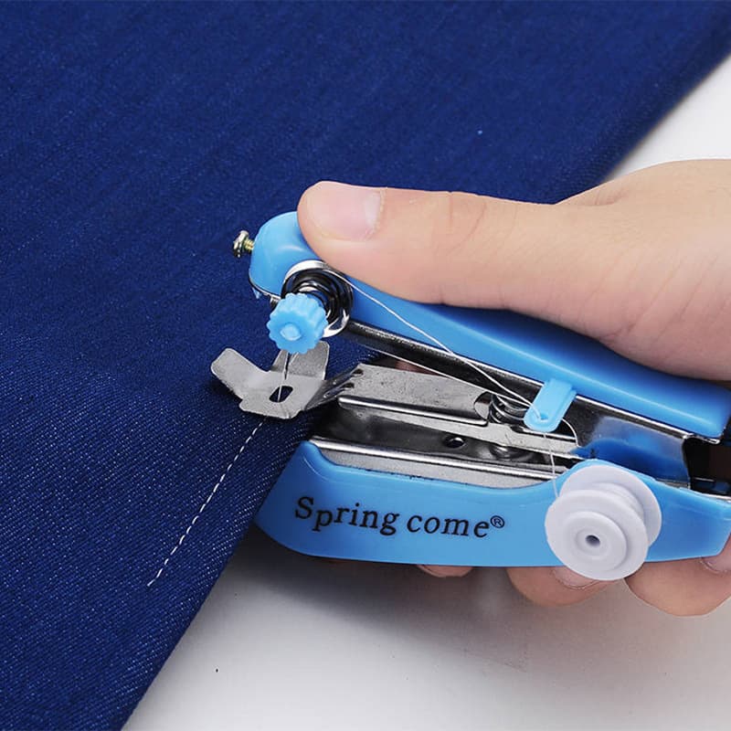 Cut trouser legs, trim trouser edges, lock and mend clothes, small handmade sewing machine for home use, multifunctional