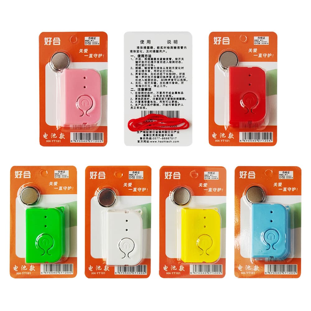 Rechargeable battery liquid infusion monitor, automatic reminder for hanging saline, made by manufacturer