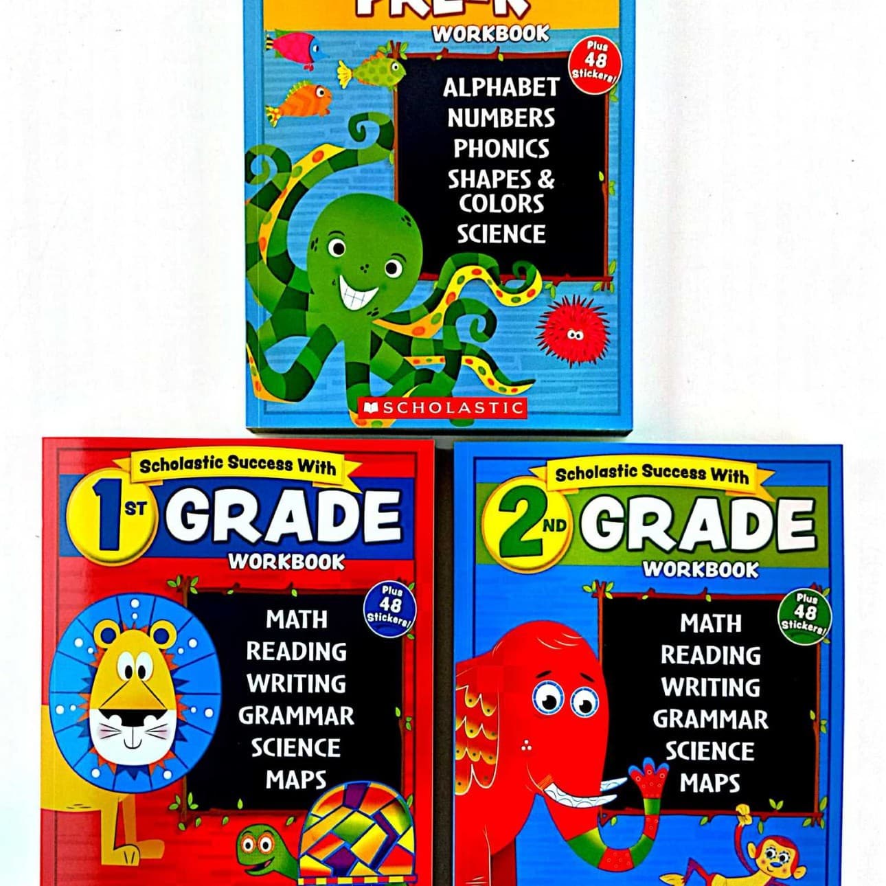 success with pre-k/Grade 1/2 workbook Xuele will win elementary level one and level two 3 volumes