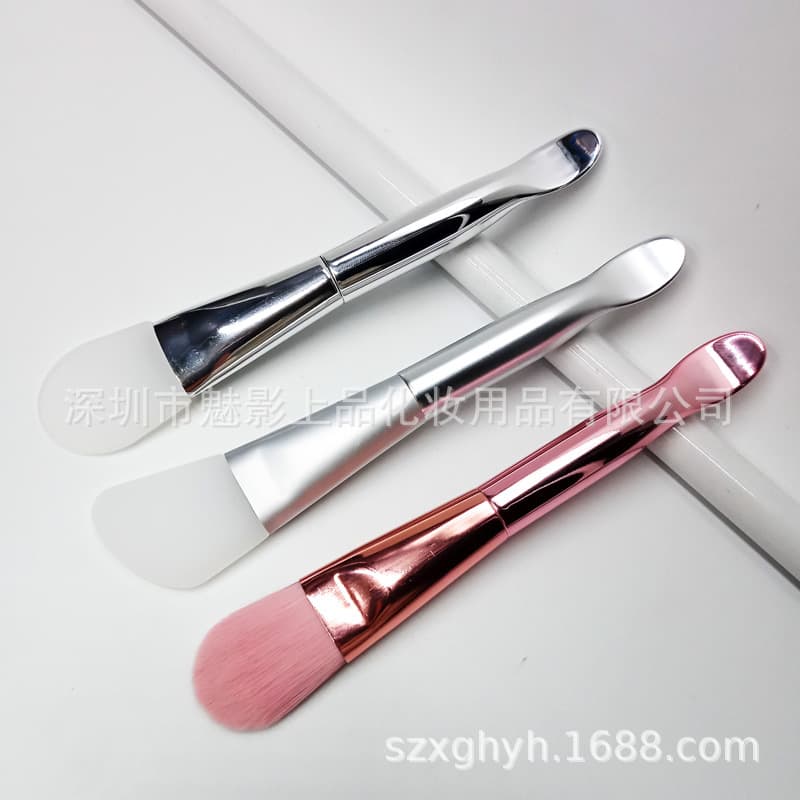 Cosmetic mask brush soft-bristled facial mask brush facial wine meal spa mud mask brush smear-type beauty tool portable