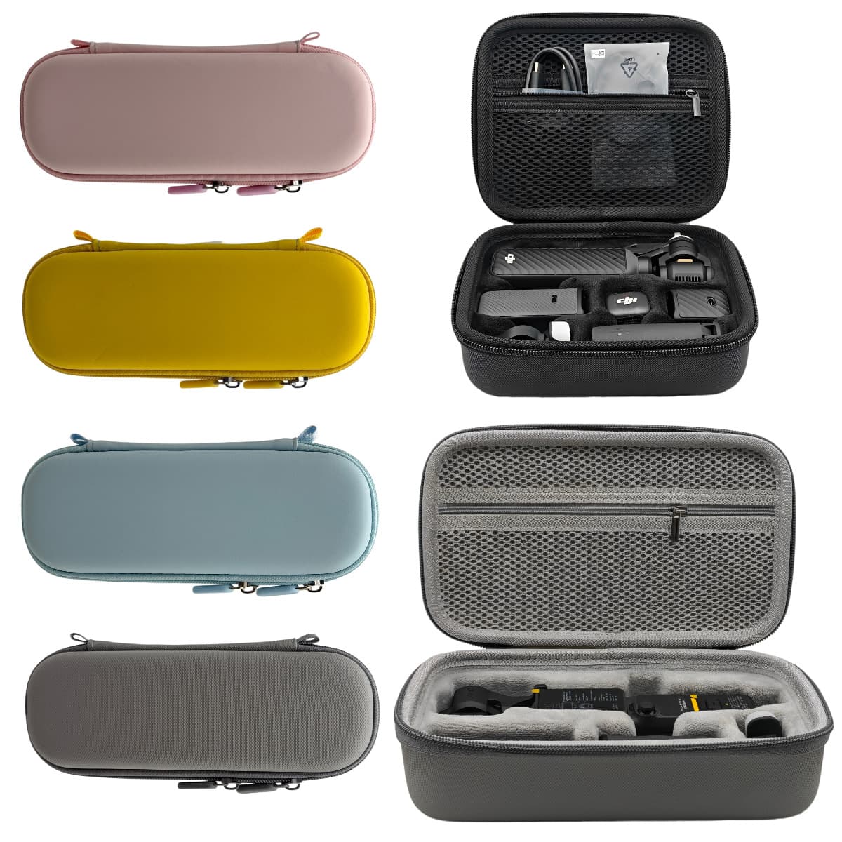 Compatible with DJI Pocket 4/3 Camera Storage Bag, Portable OSMO Pocket Camera EVA Carrying Case