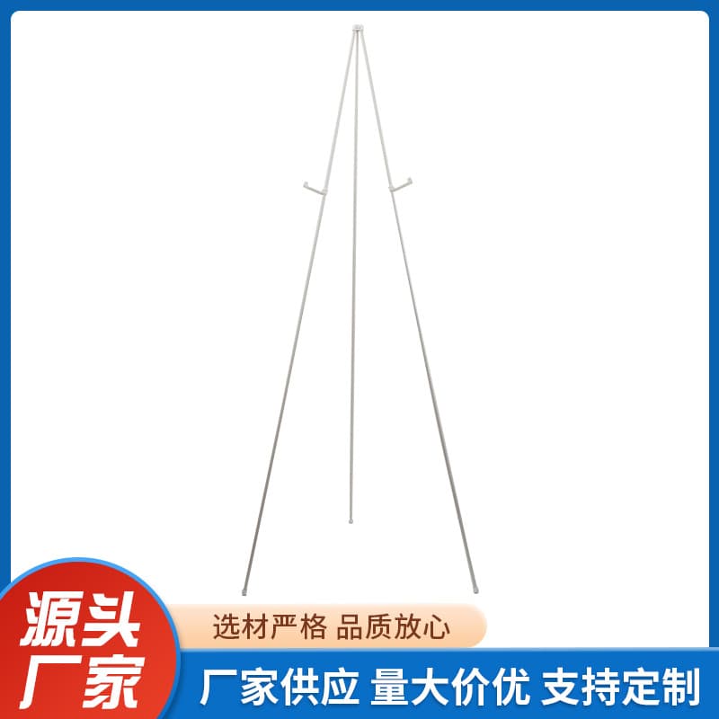 Metal easel for outdoor sketching for artists wholesale white portable foldable art easel