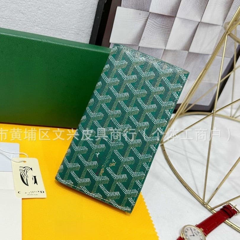 Dog Tooth Card Holder 2024 Men's Large Capacity New Style Men's and Women's Card Slot Wallet Long Printed Coin Purse Export Card Holder