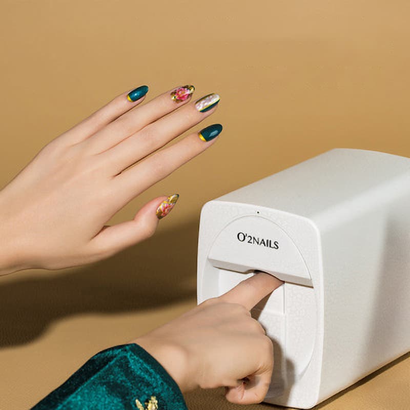 O2NAILS color painting printer nail art nail pattern wearable nail printer nail art printing machine