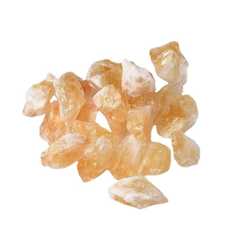 Donghai Crystal Natural Brazilian Citrine Raw Stone Indoor Aromatherapy Stone Crystal Diffusing Stone Citrine Ore Ornament