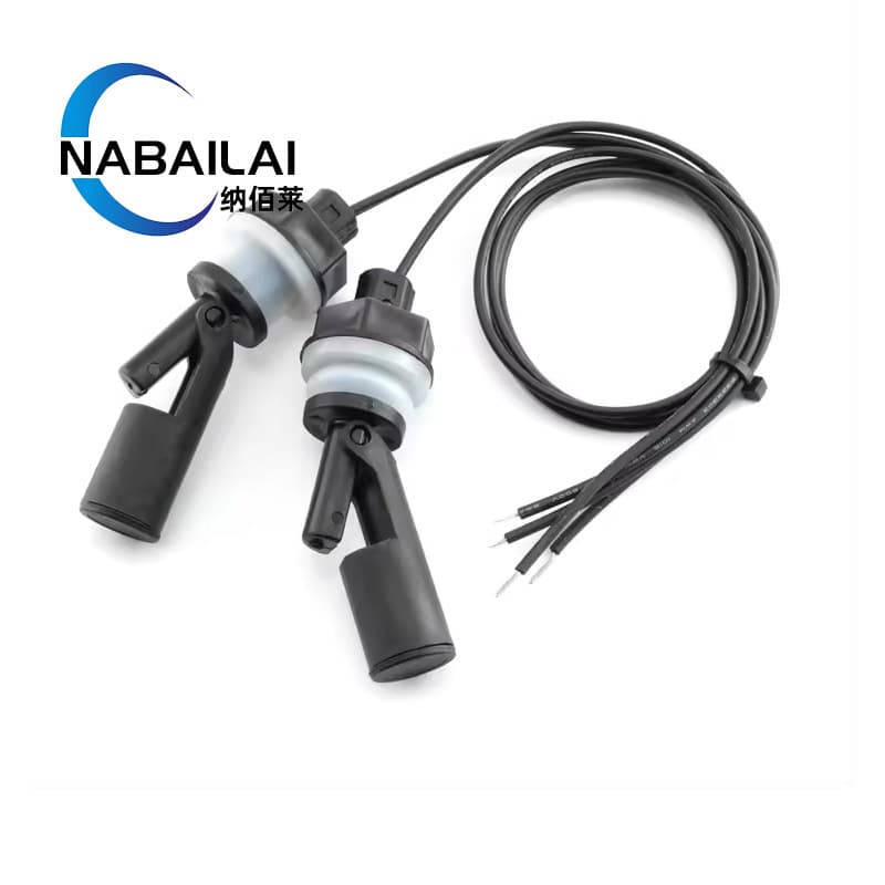 Plastic PP float switch, duckbill float switch, miniature float switch, level switch, side-mounted float.