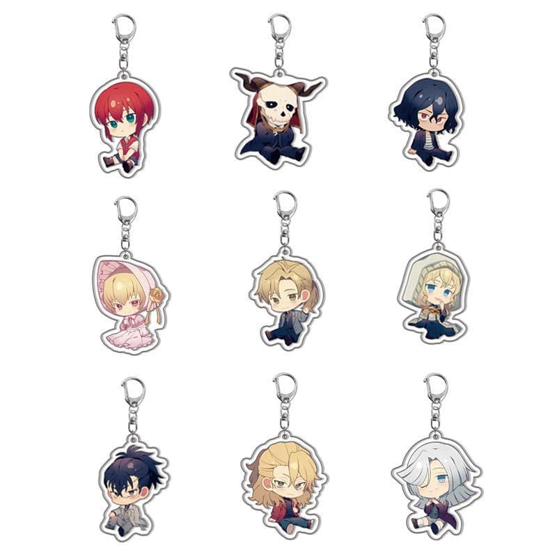 The Ancient Magus' Bride Acrylic Double-Sided Keychain Chise Hatori Elias Creative Charm