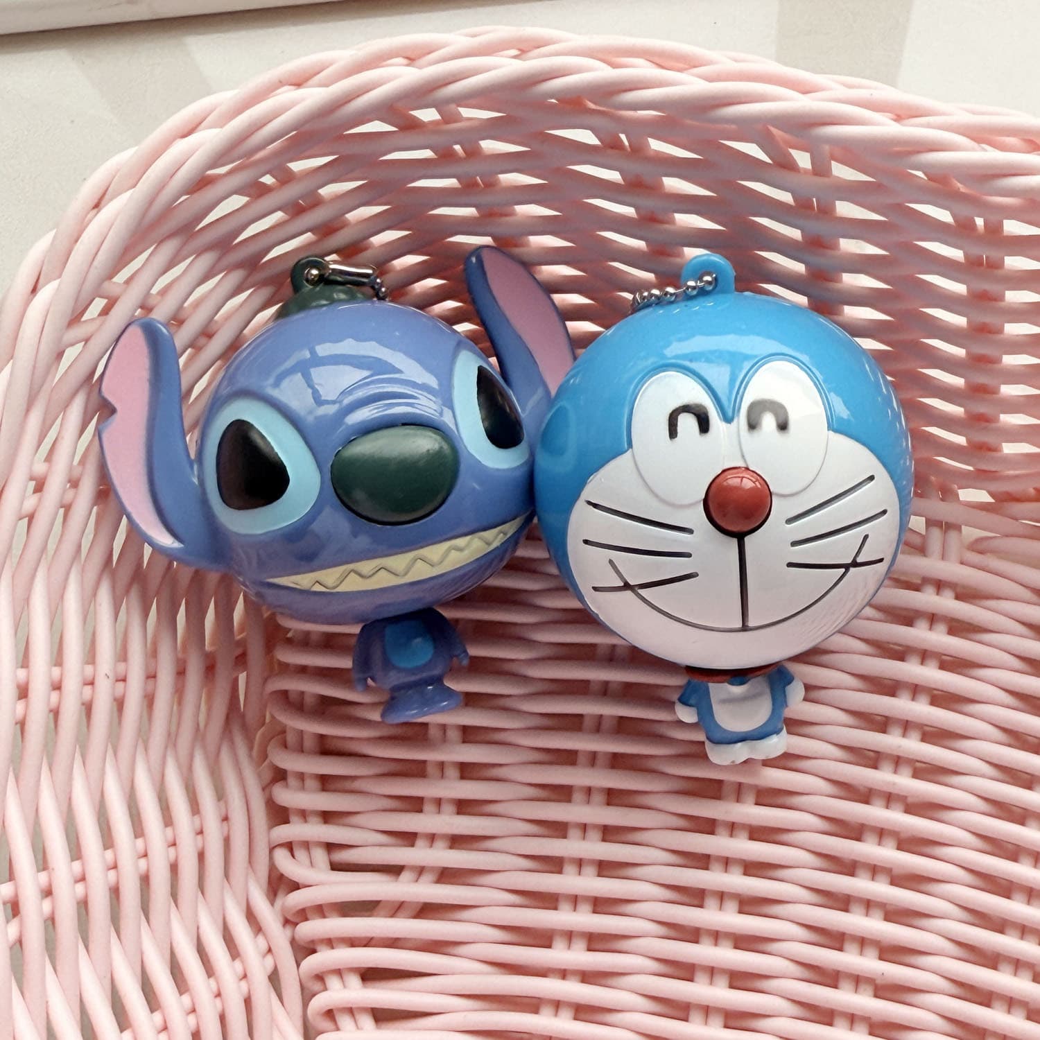 Mini Soft Tape Measure Cute Cartoon Keychain for Kids Students Stationery Body Measuring