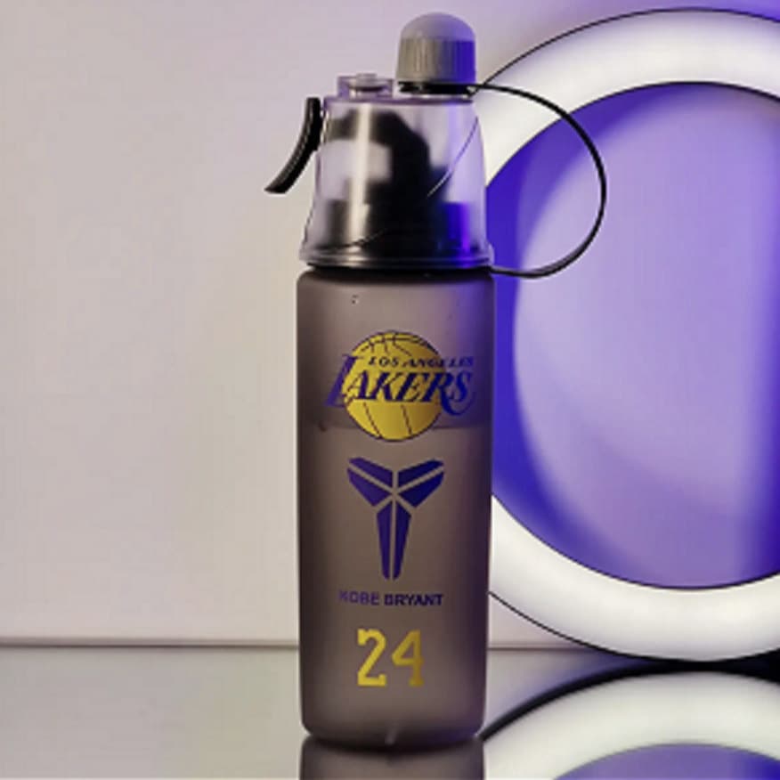 (Consult Before Ordering) Star Athlete Sports Spray Bottle Frosted Transparent Multi-functional Sports Cup