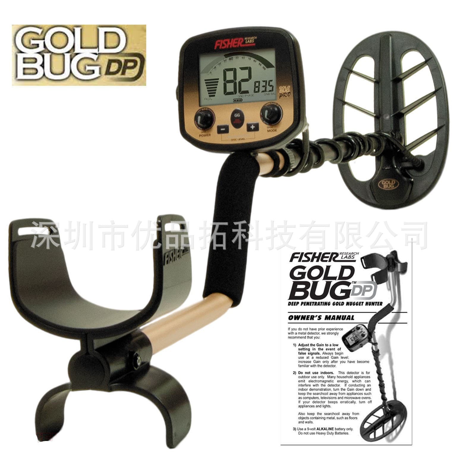 Fisher Gold Bug underground metal detector Gold Bug handheld underground metal detector underground 3 meters