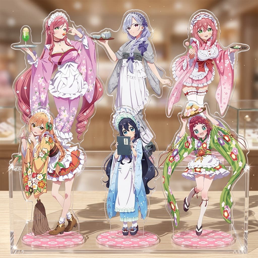 The 100 Girlfriends Who Really, Really, Really, Really, Really Love You Season 3 Anime Merchandise High-Definition Internal Print Stand