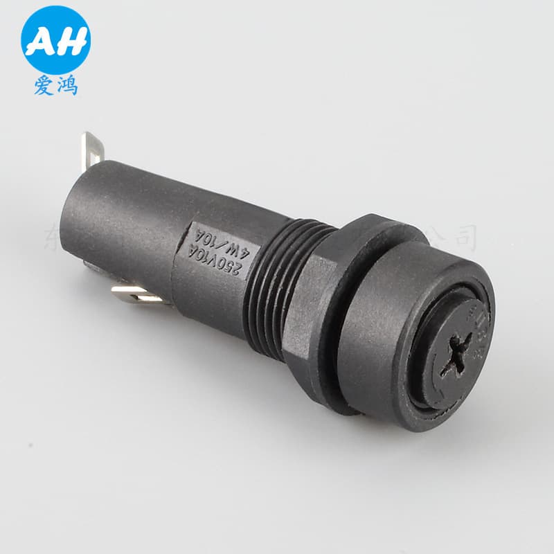 R3-16 Panel Mount Fuse Holder 5*20 Tube Fuse Holder 10A250V Electrical Protection Device
