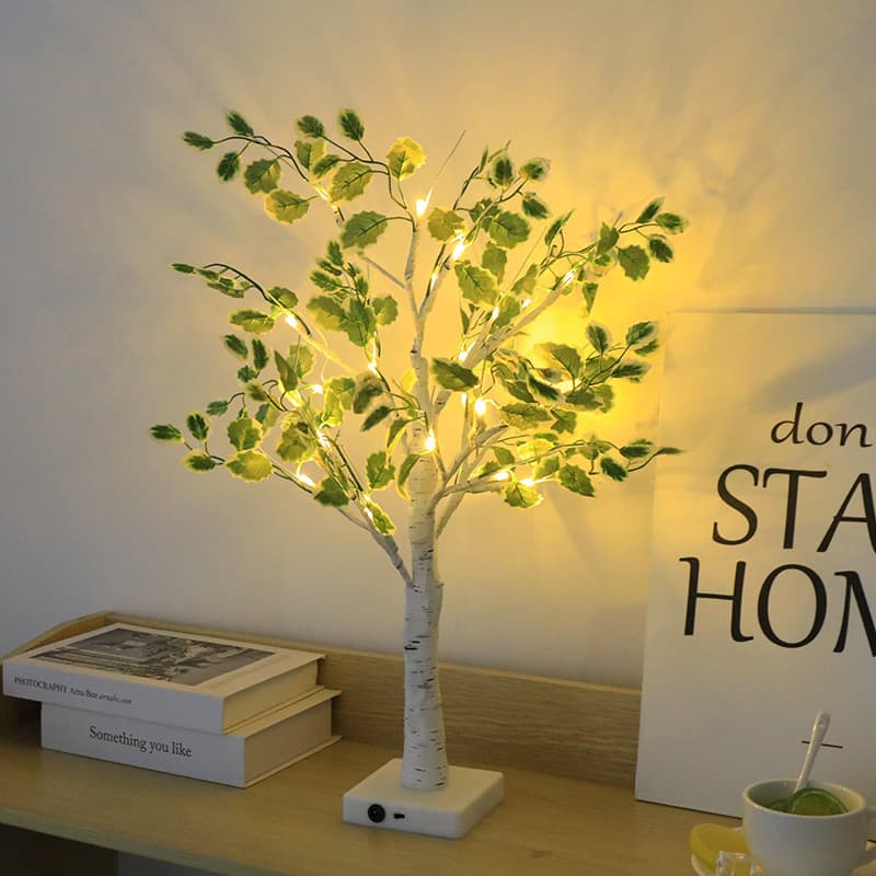 New LED Christmas String Lights Room Ambient Light Decorative Copper Wire Lights Holiday Party Night Light Table Lamp Tree Light