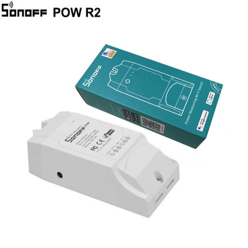 Sonoff Pow R2 Smart WiFi Remote Power Monitor, Electricity Statistics, Current, Power Test