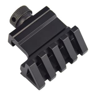 45-degree side rail aluminum alloy rail, angled bracket, rail mounting clamp, 45-degree angled rail mount, scope mount