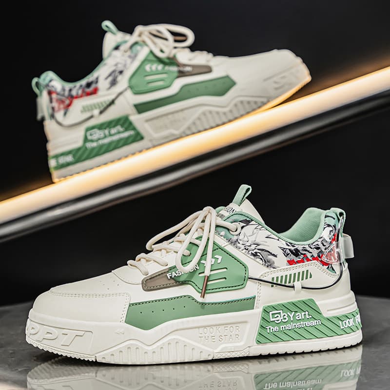 2025 Parent-Child Men's Spring/Summer Casual Skate Shoes, Personality Teen Low-Top Sports Skate Shoes, Men's Trendy Shoes