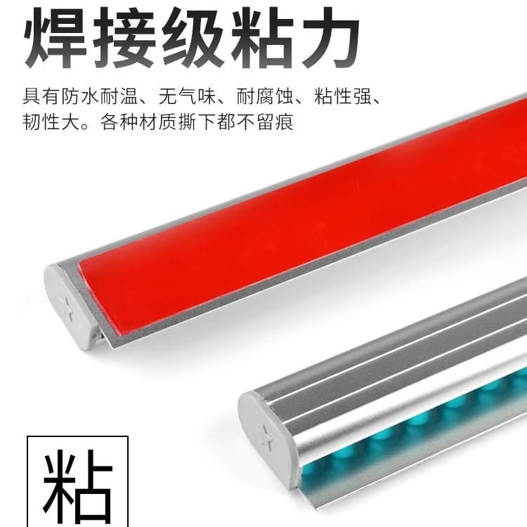 Aluminum Alloy Ticket Holder for Restaurant Kitchen Takeout Orders, No-Drilling Menu Clip Order Holder
