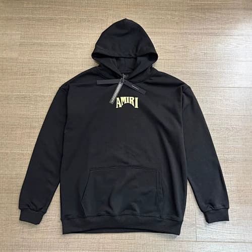 Hoodie Letter Splash 25ss "Heavyweight Letter Print Hoodie