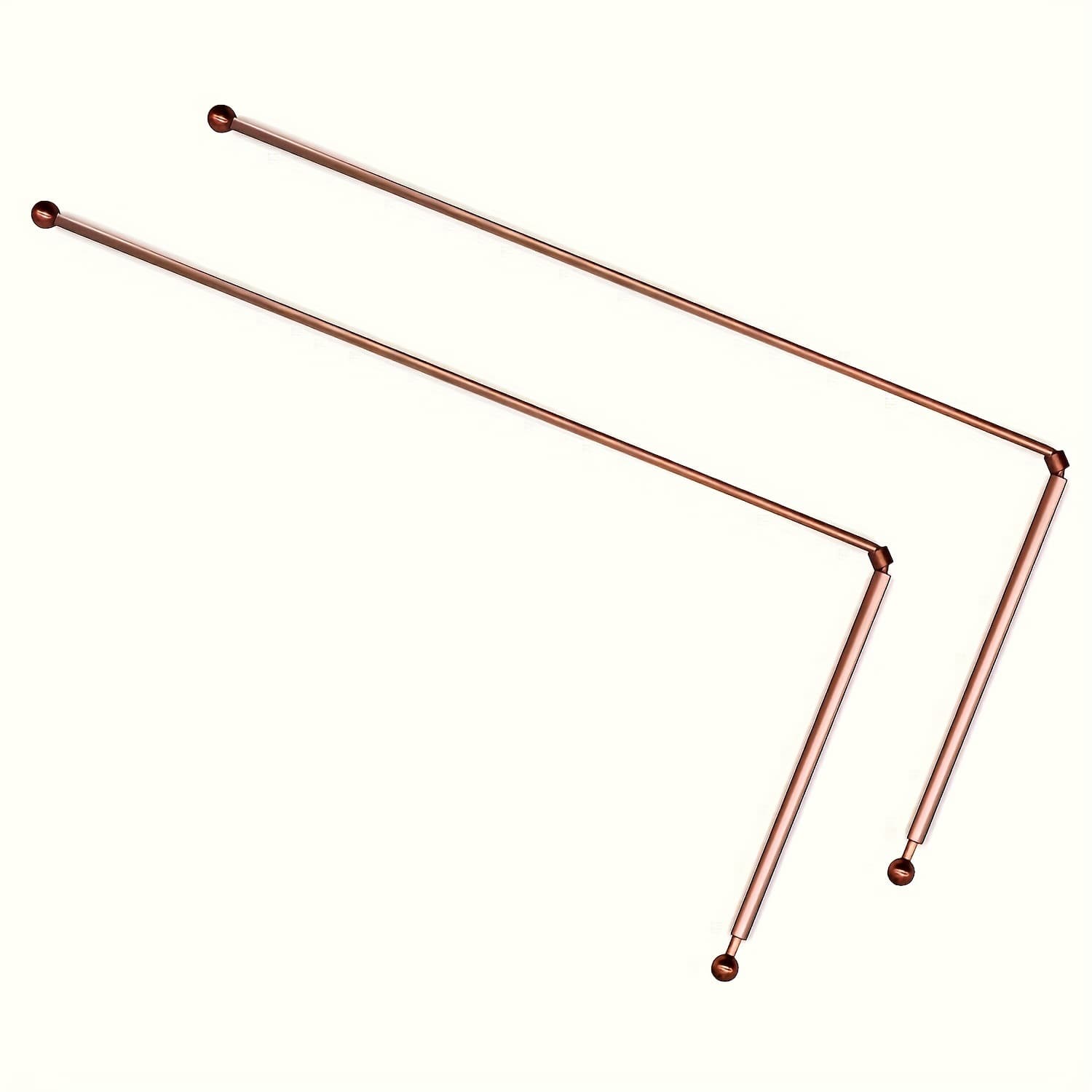 Dowsing Rod, Cross-border Hot-selling Dowsing Rod Water Finding Stick, 99.99% Pure Copper Metal Detection Rod