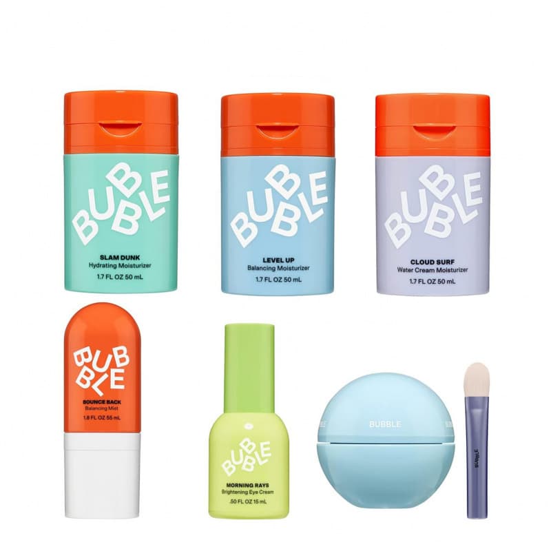 Same day delivery Bubble Skincare Facial Moisturizer Gel Moisturizing Toner Spray Brightening Eye Cream