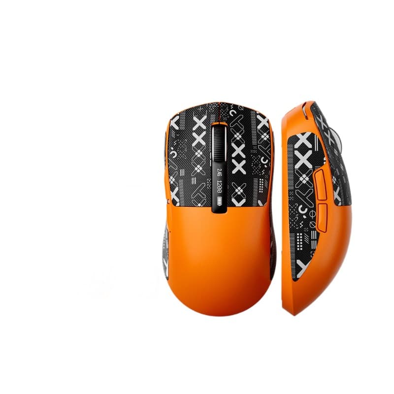 Wireless 2.4g Bluetooth 3-Mode Lightweight Ergonomic Rechargeable Mouse with Macro Function and Power Display for Cross-Border Wholesale