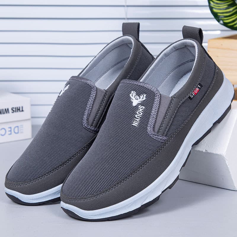 Men's Old Beijing Cloth Shoes Official Flagship Store Authentic Spring/Autumn New Arrivals Elderly Men's Shoes Dad Shoes