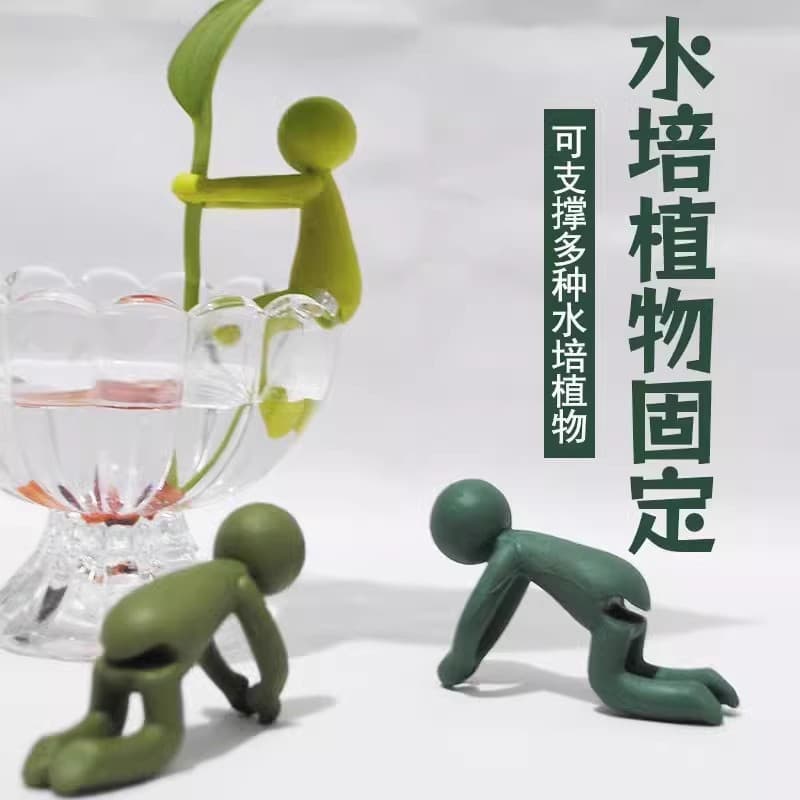 The new popular villain hydroponic plant companion plant fixed bracket can support a variety of plants and green plant decorations