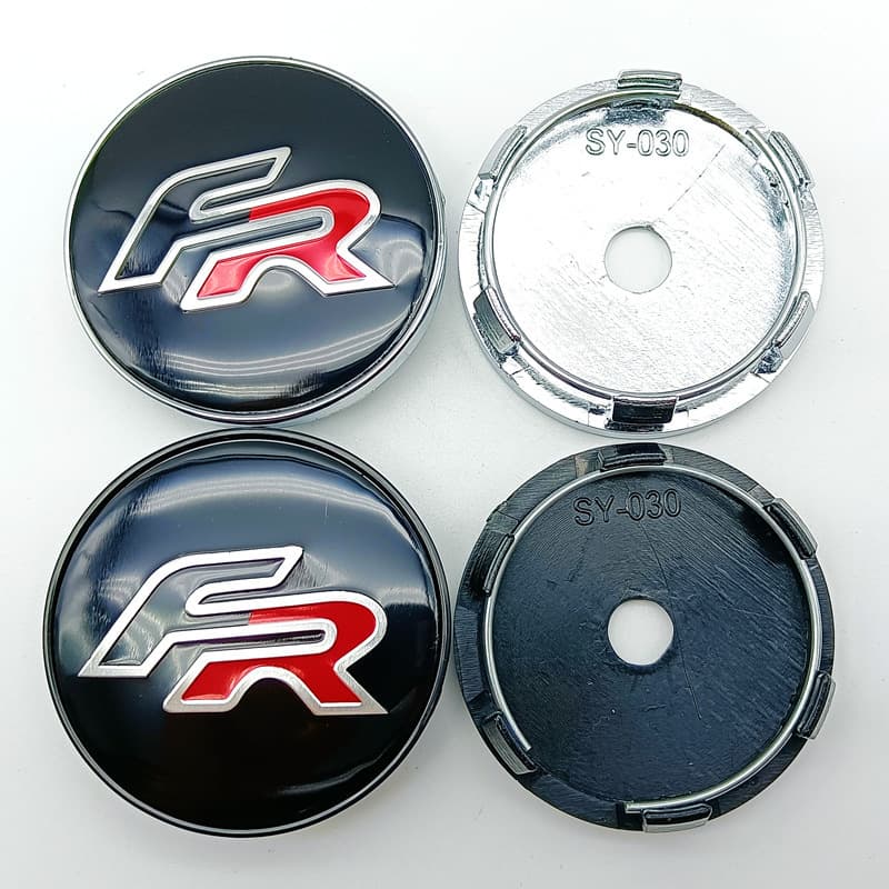 Car FR hub cap 60MM car logo GR58MMT60ADVAN hub center cap logo trend wheel accessories