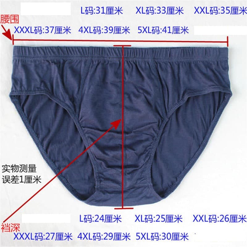 Men's Cotton Triangle Underwear Mid-Rise Youth Summer Breathable Sexy Cotton Men's Boys Triangle Briefs