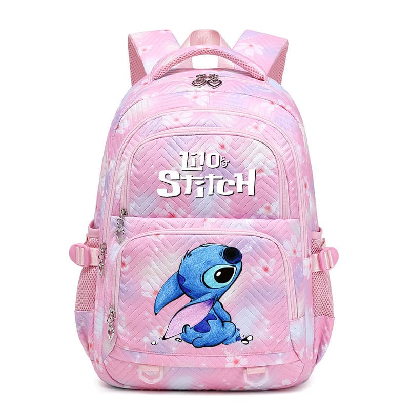 Stitch Stitch Backpack Youth Student School Bag Children's Cute Cartoon Large Capacity Backpack