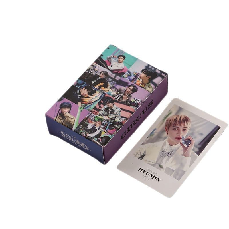 Stray kids collection of 54 official photo cards of the same style [end stock clearance]